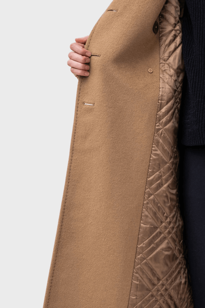 Wool Rich Longline Italian Trench Coat