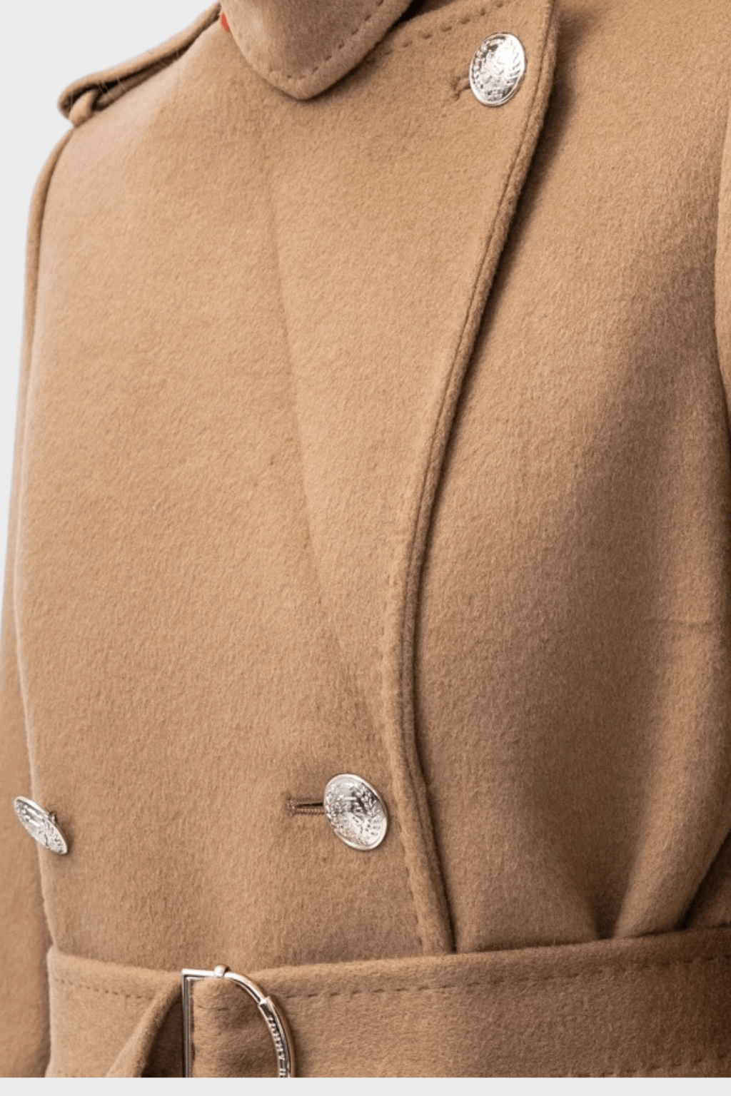 Wool Rich Longline Italian Trench Coat